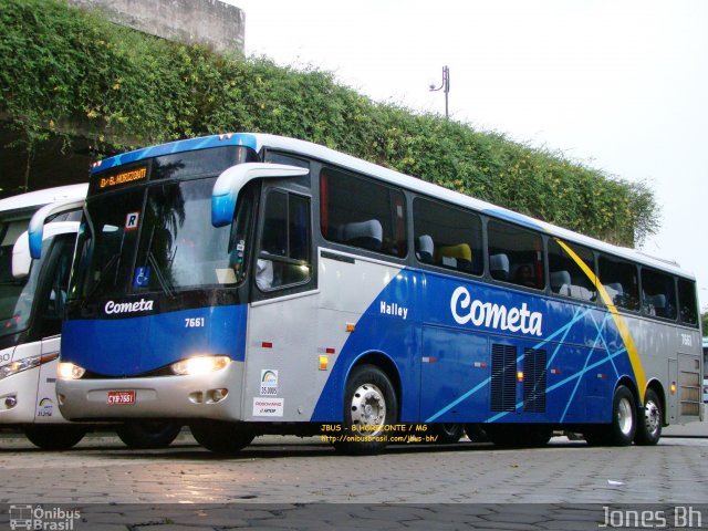 Viação Cometa 7661 na cidade de Belo Horizonte, Minas Gerais, Brasil, por Jones Bh. Número da foto: #3852045.