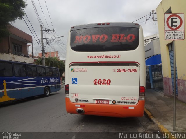 Novo Elo Fretado 4020 na cidade de Aparecida, São Paulo, Brasil, por Marco Antonio da Silva. Número da foto: #3851222.