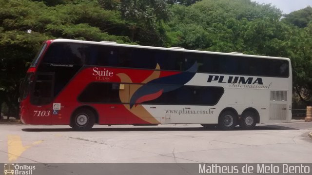 Pluma Conforto e Turismo 7103 na cidade de São Paulo, São Paulo, Brasil, por Matheus de Melo Bento. Número da foto: #3851953.