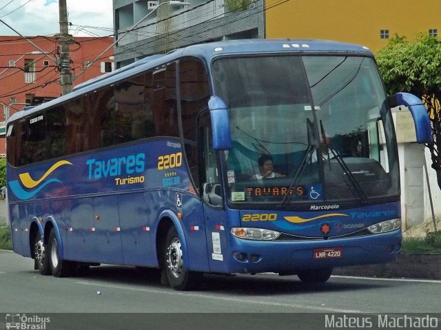 Tavares Turismo 2200 na cidade de Aparecida, São Paulo, Brasil, por Mateus Machado. Número da foto: #3812857.