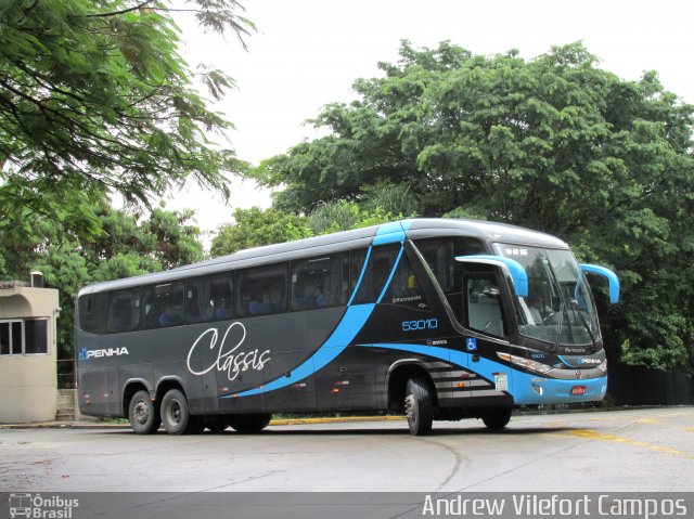 Empresa de Ônibus Nossa Senhora da Penha 53010 na cidade de São Paulo, São Paulo, Brasil, por Andrew Campos. Número da foto: #3812921.