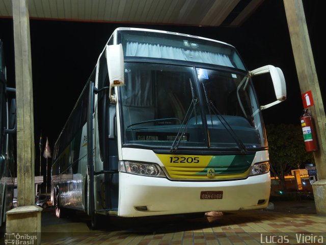 Empresa Gontijo de Transportes 12205 na cidade de João Monlevade, Minas Gerais, Brasil, por Lucas Vieira. ID da foto: 3813875.