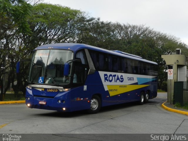 RodeRotas - Rotas de Viação do Triângulo 12603 na cidade de São Paulo, São Paulo, Brasil, por Sergio Alves. ID da foto: 3812692.