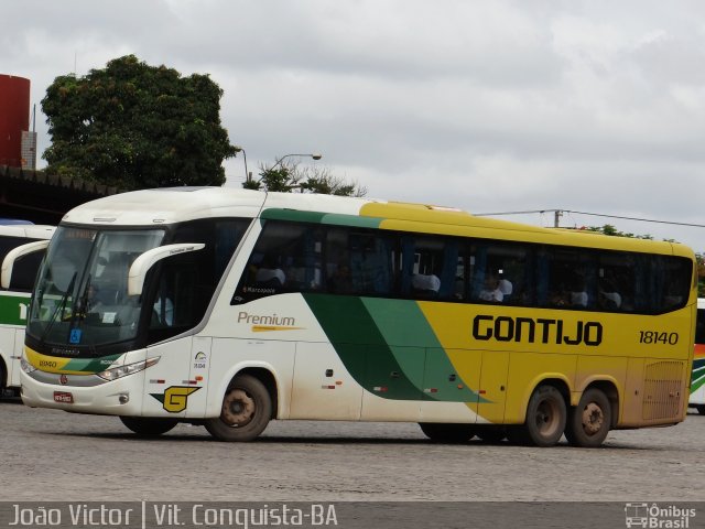 Empresa Gontijo de Transportes 18140 na cidade de Vitória da Conquista, Bahia, Brasil, por João Victor. Número da foto: #3814349.