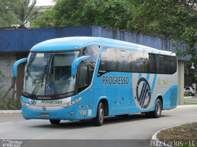 Auto Viação Progresso 6340 na cidade de Recife, Pernambuco, Brasil, por Luiz Carlos de Santana. ID da foto: 3813680.