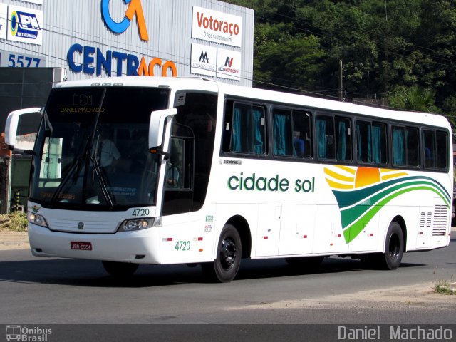 Viação Cidade Sol 4720 na cidade de Ilhéus, Bahia, Brasil, por Daniel  Machado. Número da foto: #3814143.