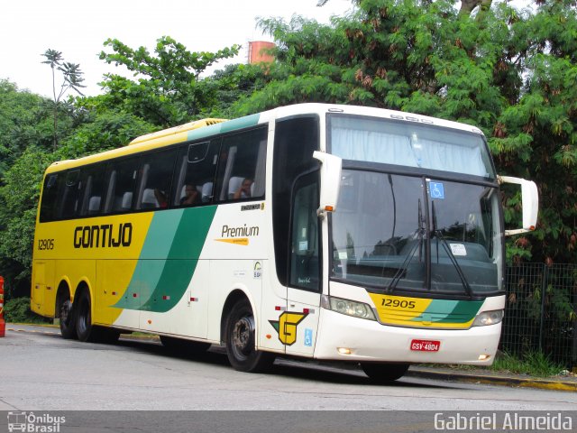 Empresa Gontijo de Transportes 12905 na cidade de São Paulo, São Paulo, Brasil, por Gabriel Almeida. Número da foto: #3814509.