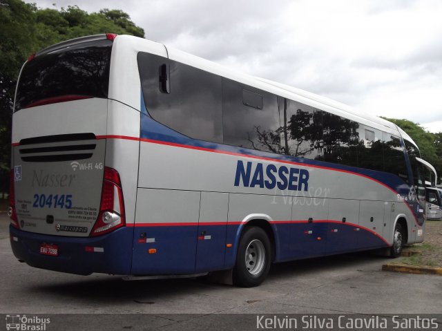 Viação Nasser 204145 na cidade de São Paulo, São Paulo, Brasil, por Kelvin Silva Caovila Santos. Número da foto: #3814176.