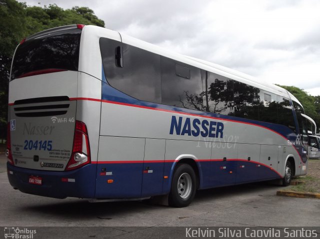 Viação Nasser 204145 na cidade de São Paulo, São Paulo, Brasil, por Kelvin Silva Caovila Santos. ID da foto: 3814176.