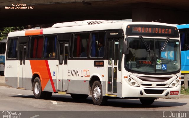 Evanil Transportes e Turismo RJ 132.123 na cidade de Rio de Janeiro, Rio de Janeiro, Brasil, por Clovis Junior. Número da foto: #3814123.