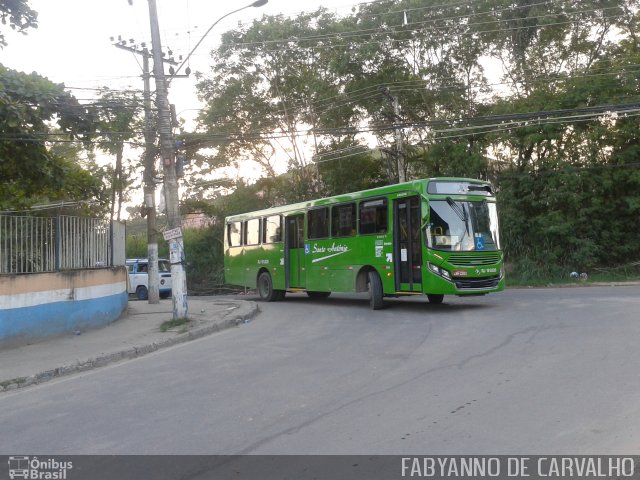 Transportes Santo Antônio RJ 161.020 na cidade de Belford Roxo, Rio de Janeiro, Brasil, por Fabiano Magalhaes. ID da foto: 3854797.