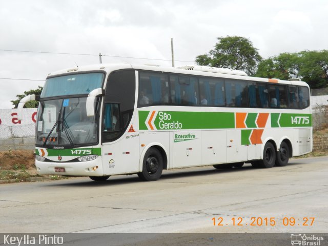 Cia. São Geraldo de Viação 14775 na cidade de Natal, Rio Grande do Norte, Brasil, por Keylla Pinto. Número da foto: #3853357.