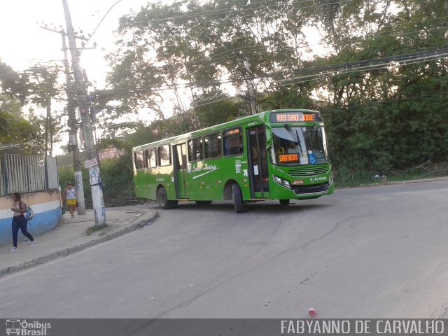 Transportes Santo Antônio RJ 161.022 na cidade de Belford Roxo, Rio de Janeiro, Brasil, por Fabiano Magalhaes. Número da foto: #3854834.