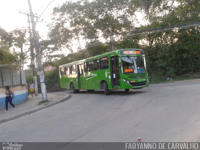 Transportes Santo Antônio RJ 161.022 na cidade de Belford Roxo, Rio de Janeiro, Brasil, por Fabiano Magalhaes. ID da foto: 3854834.