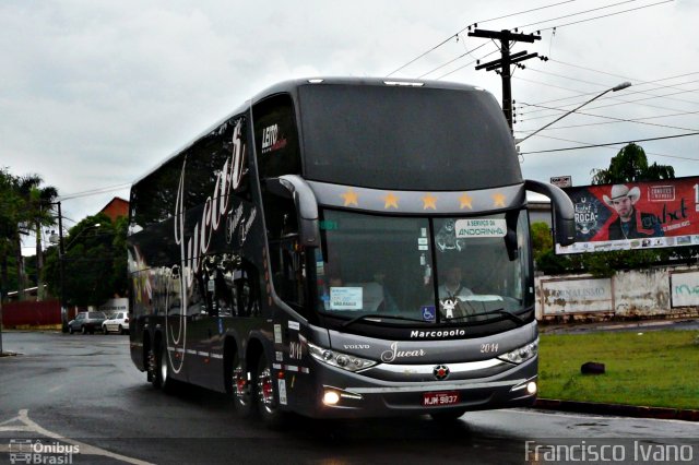 Jucar Tur Turismo 2014 na cidade de Assis, São Paulo, Brasil, por Francisco Ivano. Número da foto: #3853734.