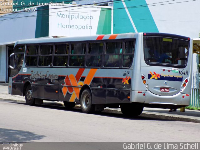 Rápido Campinas 1648 na cidade de Jundiaí, São Paulo, Brasil, por Gabriel Giacomin de Lima. Número da foto: #3854327.