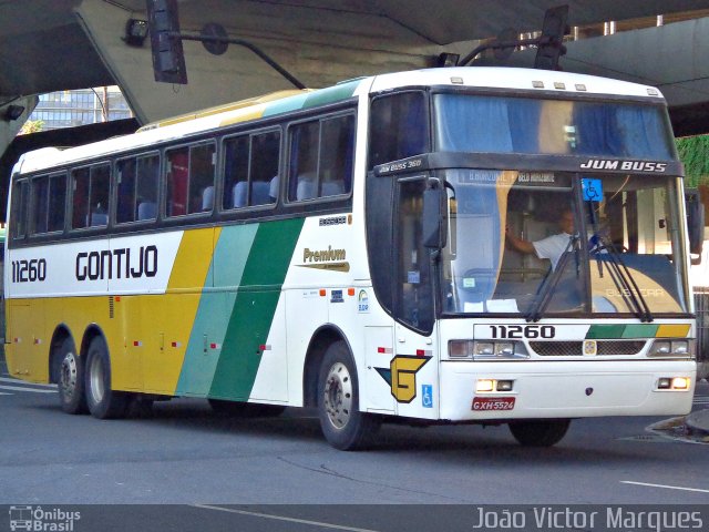 Empresa Gontijo de Transportes 11260 na cidade de Belo Horizonte, Minas Gerais, Brasil, por João Victor Marques. ID da foto: 3854391.