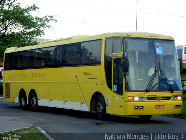 Viação Itapemirim 45255 na cidade de Vitória, Espírito Santo, Brasil, por Nathan Mendes. ID da foto: 3855728.