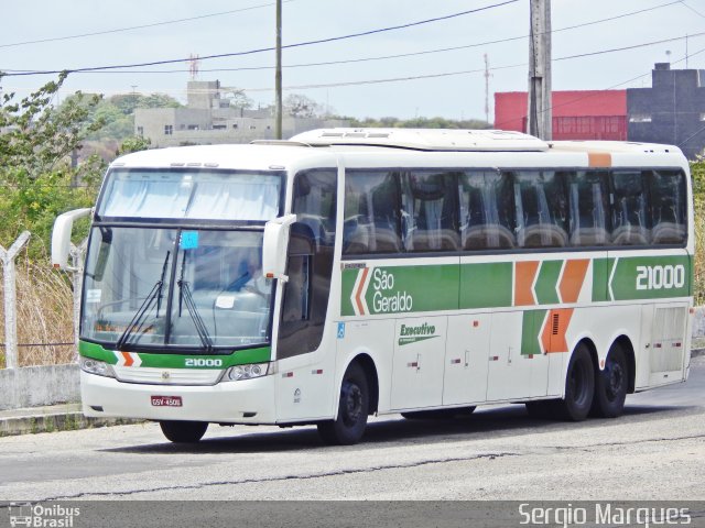 Cia. São Geraldo de Viação 21000 na cidade de Aracaju, Sergipe, Brasil, por Sergio Marques . Número da foto: #3855384.