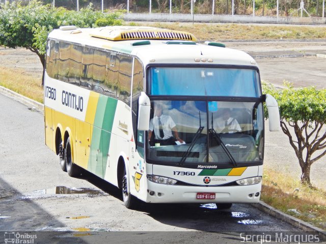 Empresa Gontijo de Transportes 17360 na cidade de Aracaju, Sergipe, Brasil, por Sergio Marques . Número da foto: #3857697.