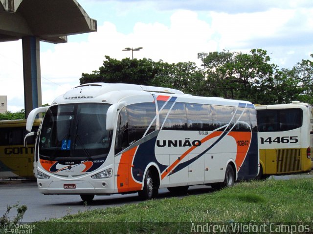 Expresso União 10247 na cidade de Montes Claros, Minas Gerais, Brasil, por Andrew Campos. Número da foto: #3858229.