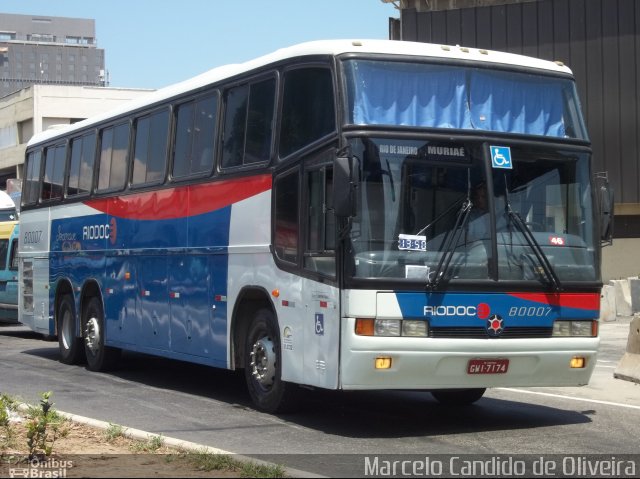 Viação Riodoce 80007 na cidade de Rio de Janeiro, Rio de Janeiro, Brasil, por Marcelo Candido de Oliveira. Número da foto: #3856437.