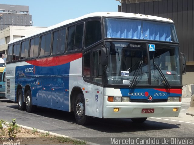 Viação Riodoce 80007 na cidade de Rio de Janeiro, Rio de Janeiro, Brasil, por Marcelo Candido de Oliveira. ID da foto: 3856437.