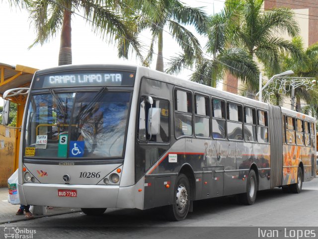 Rápido Campinas 10286 na cidade de Jundiaí, São Paulo, Brasil, por Ivan da Silva Lopes. ID da foto: 3857982.