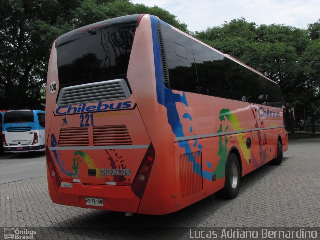 Chilebus Internacional 221 na cidade de São Paulo, São Paulo, Brasil, por Lucas Adriano Bernardino. ID da foto: 3856114.