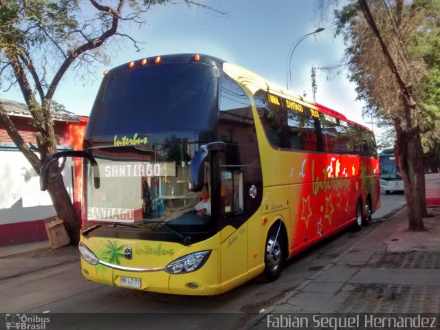 Buses Interbus HBLT77 na cidade de , por Fabian Seguel. ID da foto: 3858139.