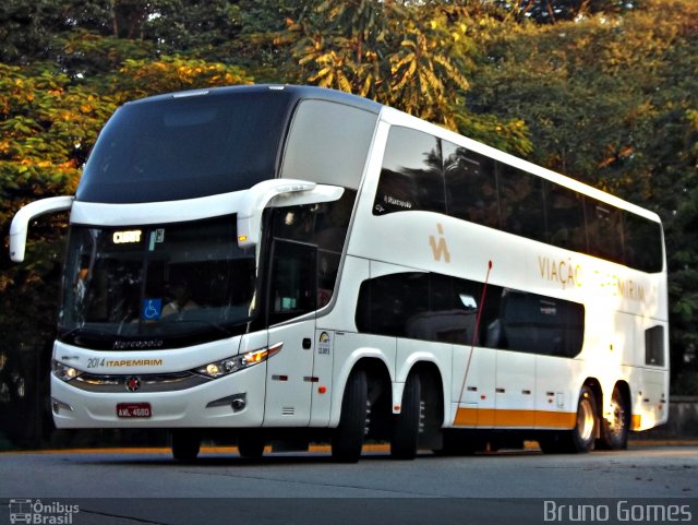 Viação Itapemirim 2014 na cidade de São Paulo, São Paulo, Brasil, por Bruno Gomes. Número da foto: #3860477.