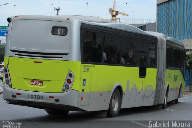 Milênio Transportes 10789 na cidade de Belo Horizonte, Minas Gerais, Brasil, por Gabriel Moura. ID da foto: 3858732.