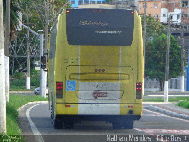 Viação Itapemirim 45255 na cidade de Vitória, Espírito Santo, Brasil, por Nathan Mendes. ID da foto: 3860258.