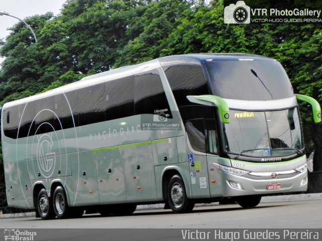 Viação Garcia 7017 na cidade de Maringá, Paraná, Brasil, por Victor Hugo Guedes Pereira. Número da foto: #3860491.
