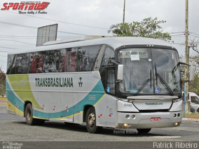 Transbrasiliana Transportes e Turismo 50665 na cidade de São Luís, Maranhão, Brasil, por Patrick Ribeiro. Número da foto: #3863538.