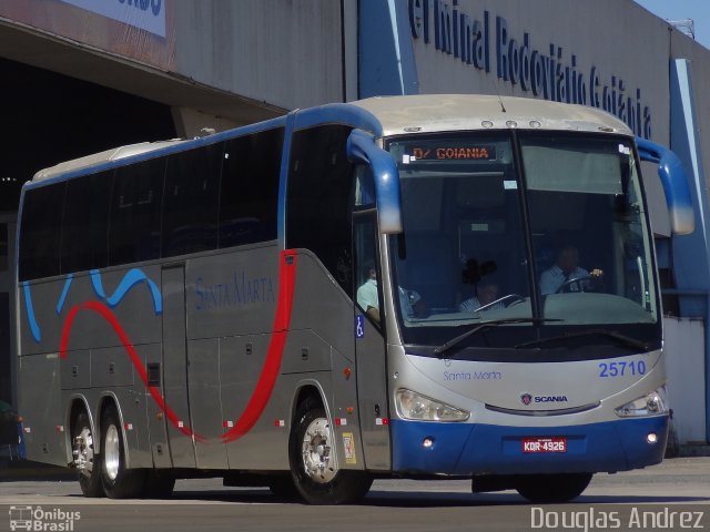 Expresso Santa Marta 25710 na cidade de Goiânia, Goiás, Brasil, por Douglas Andrez. ID da foto: 3861771.