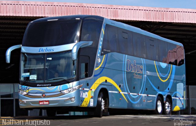 Debus Turismo 2014 na cidade de Londrina, Paraná, Brasil, por Nathan Augusto. Número da foto: #3862466.