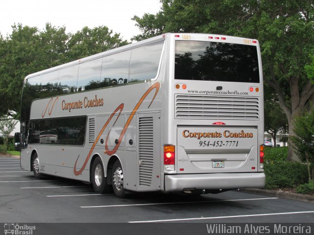 Corporate Coaches 1681 na cidade de Orlando, Florida, Estados Unidos, por Canal Willybus. Número da foto: #3861145.