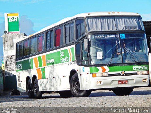 Cia. São Geraldo de Viação 6355 na cidade de Aracaju, Sergipe, Brasil, por Sergio Marques . Número da foto: #3862835.