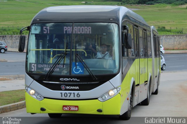 São Dimas Transportes 10716 na cidade de Belo Horizonte, Minas Gerais, Brasil, por Gabriel Moura. Número da foto: #3863201.