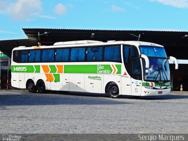 Cia. São Geraldo de Viação 14895 na cidade de Aracaju, Sergipe, Brasil, por Sergio Marques . Número da foto: #3862639.