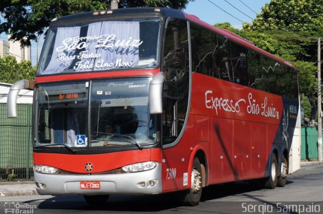 Expresso São Luiz 7300 na cidade de São Paulo, São Paulo, Brasil, por Sérgio Ricardo Duarte Sampaio. ID da foto: 3863561.