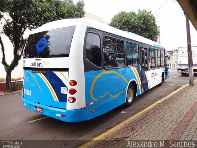 Cattani Sul Transportes e Turismo 11661 na cidade de Francisco Beltrão, Paraná, Brasil, por Alexandre M.  Sanches. Número da foto: #3865046.