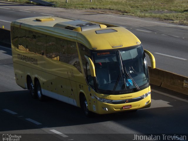 Viação Itapemirim 60697 na cidade de Lavrinhas, São Paulo, Brasil, por Jhonatan Diego da Silva Trevisan. Número da foto: #3865980.