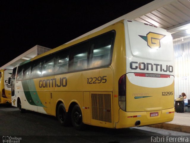 Empresa Gontijo de Transportes 12295 na cidade de Belo Horizonte, Minas Gerais, Brasil, por Fabri Ferreira. ID da foto: 3864412.