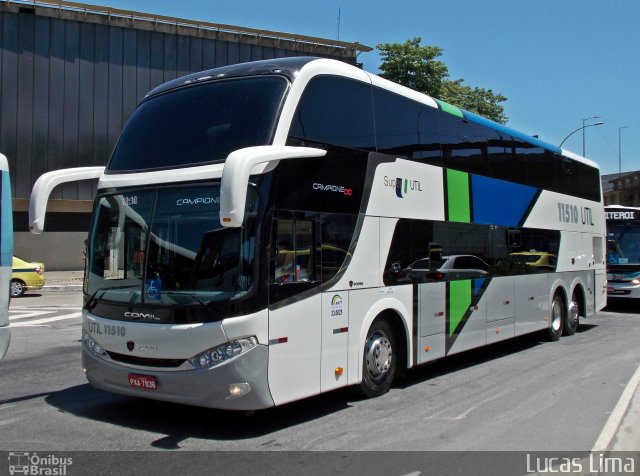 UTIL - União Transporte Interestadual de Luxo 11510 na cidade de Rio de Janeiro, Rio de Janeiro, Brasil, por Lucas Lima. Número da foto: #3865423.