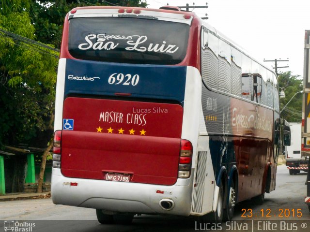 Expresso São Luiz 6930 na cidade de Recife, Pernambuco, Brasil, por Lucas Silva. Número da foto: #3865646.