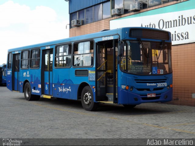 Auto Omnibus Nova Suissa 30378 na cidade de Belo Horizonte, Minas Gerais, Brasil, por Adão Raimundo Marcelino. ID da foto: 3866048.