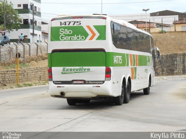 Cia. São Geraldo de Viação 14775 na cidade de Natal, Rio Grande do Norte, Brasil, por Keylla Pinto. Número da foto: #3865973.