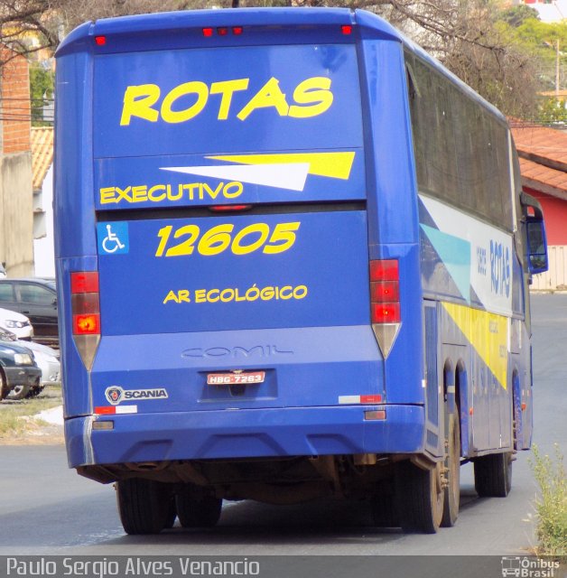 RodeRotas - Rotas de Viação do Triângulo 12605 na cidade de Cuiabá, Mato Grosso, Brasil, por Paulo Sergio Alves Venancio. ID da foto: 3864542.